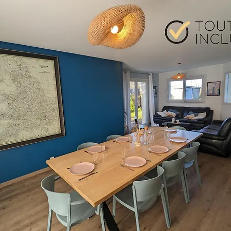 Ty Flosque - Jolie Maison Familiale Proche Ploudalmézeau